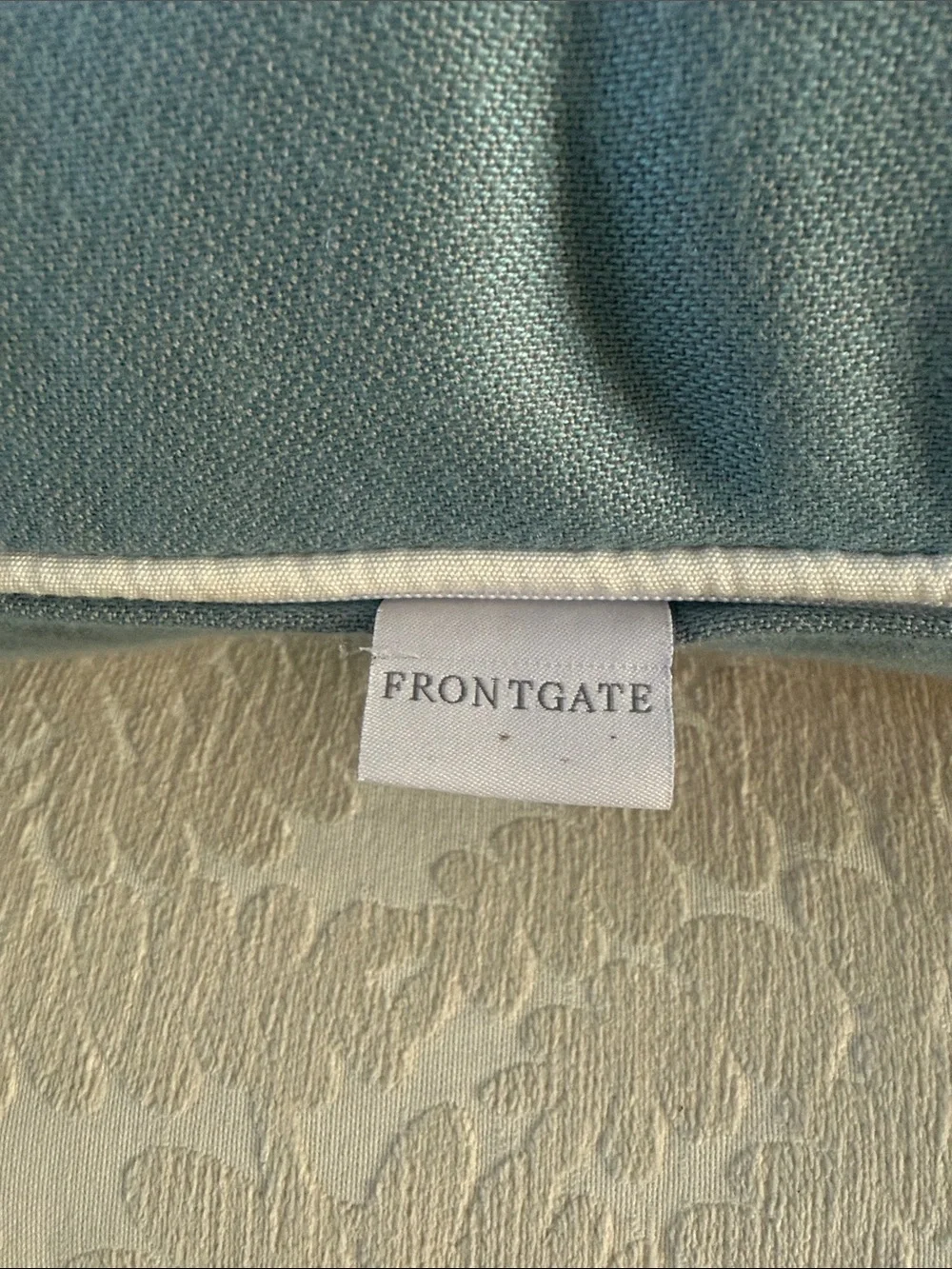 (2) Frontgate Indoor/Ourdoor Pillows